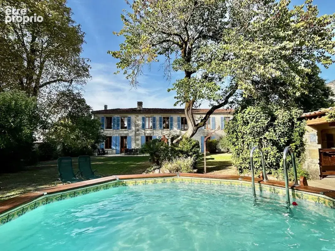 Maison en pierre, 5 chambres, annexe, jardin et piscine - photo 3