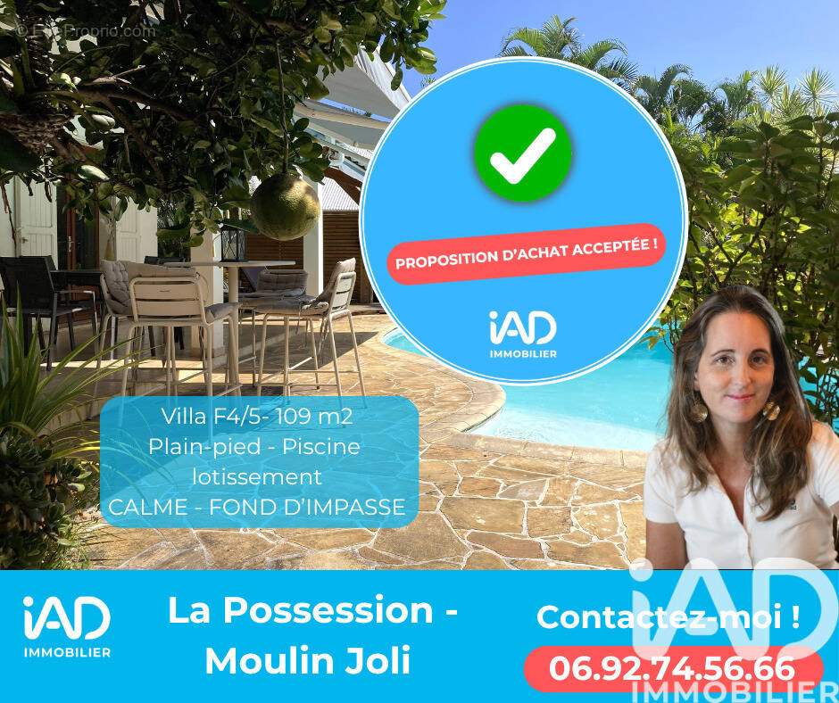 Photo 1 - Maison à LA POSSESSION