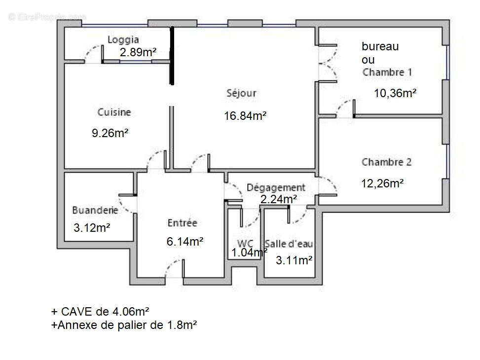 Appartement à TOULOUSE