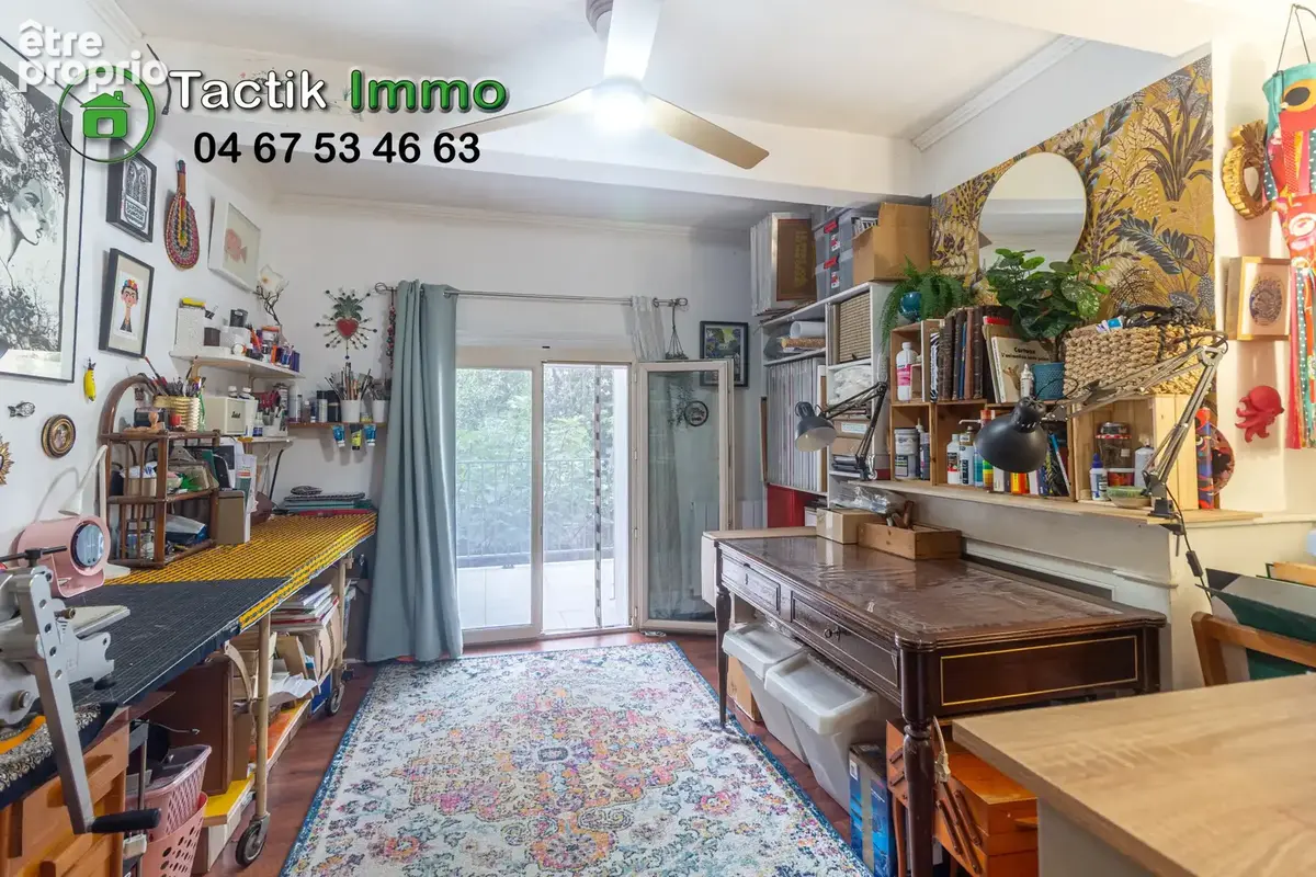 Sète, centre-ville, appartement, 4 pièces, jardin. - photo 11