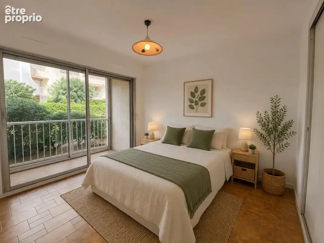 1ère ligne: F3 traversant de 56 m2 avec 27m2 de rez-de-jardin vue mer ! - photo 6