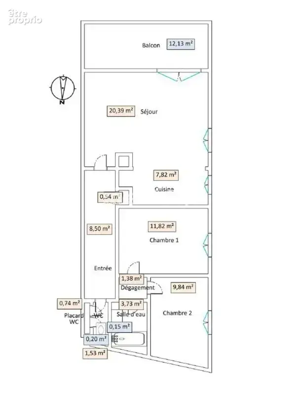 Appartement - photo 11