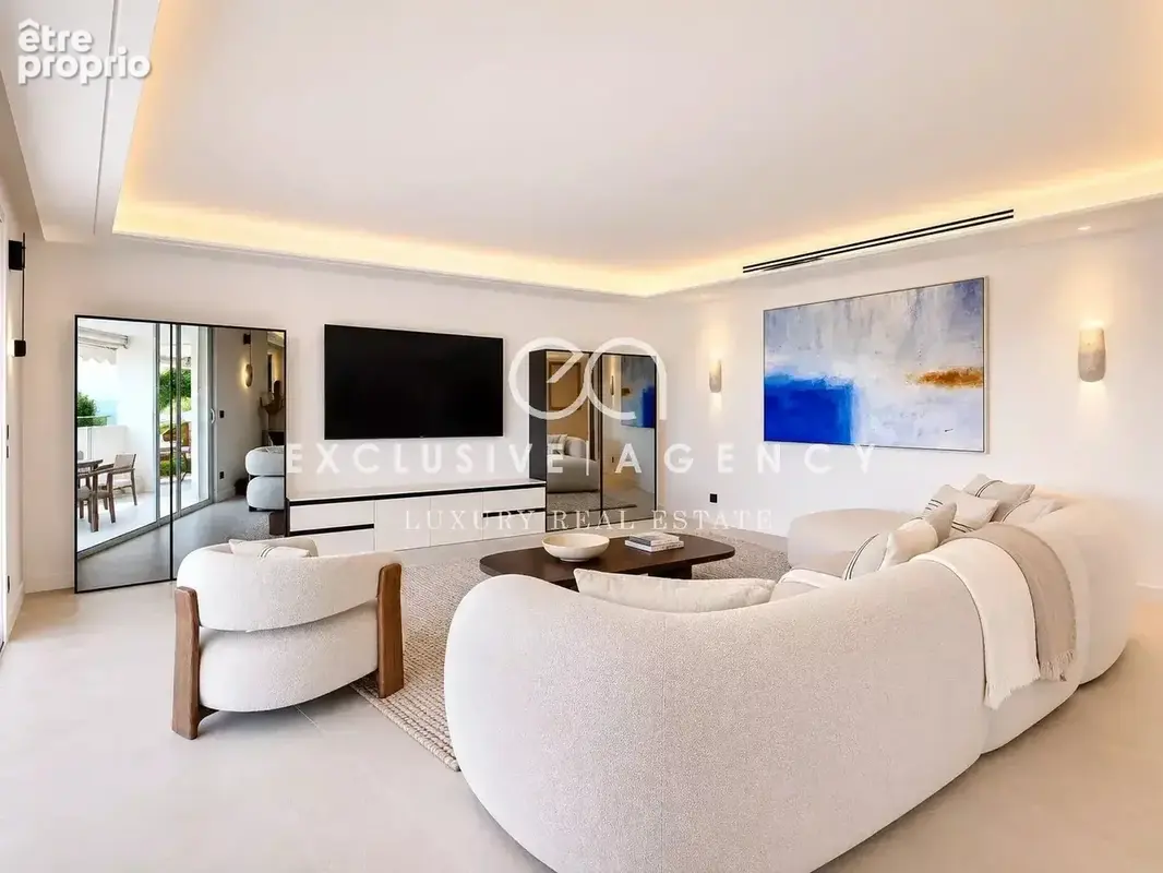 Cannes Basse Californie - appartement 5 pièces de 135m² rénové en dernier étage - photo 3