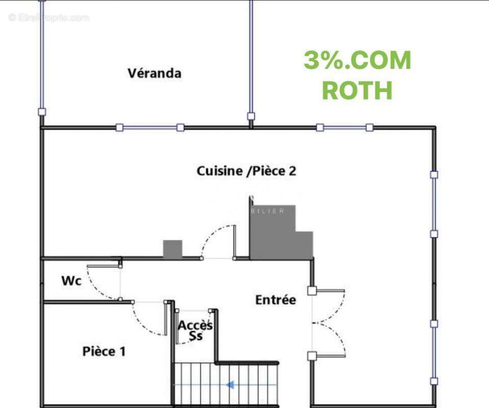 3%COM Belle maison sur un terrain de  39 ares - photo 20