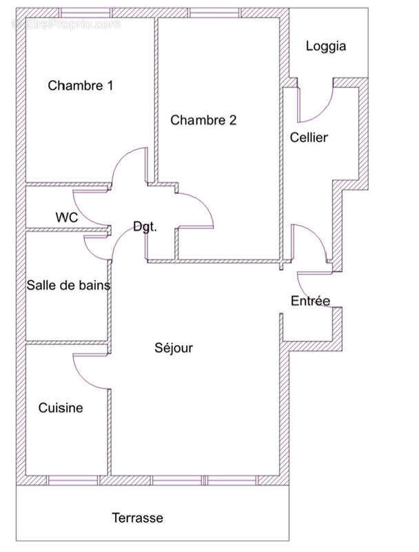 Appartement à MERIGNAC
