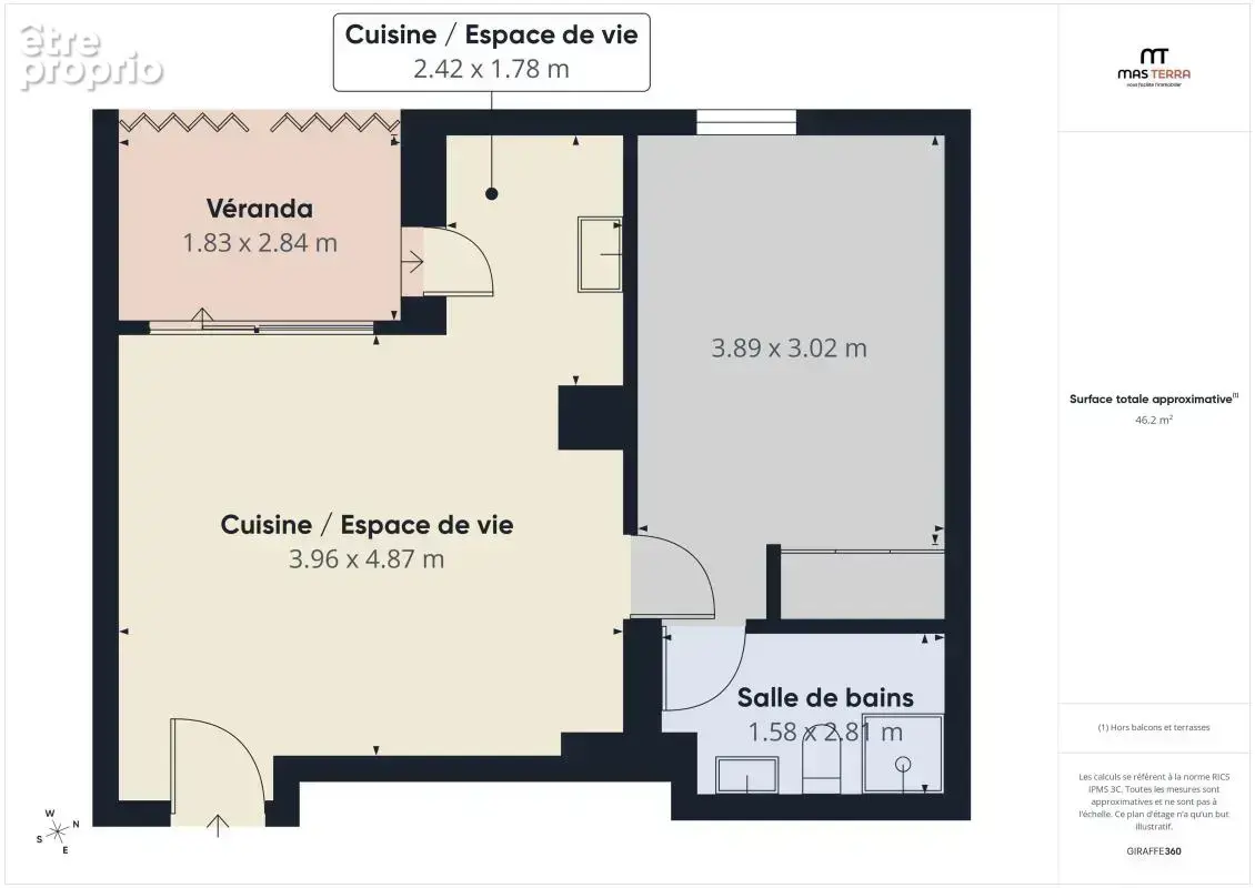 Appartement - photo 6