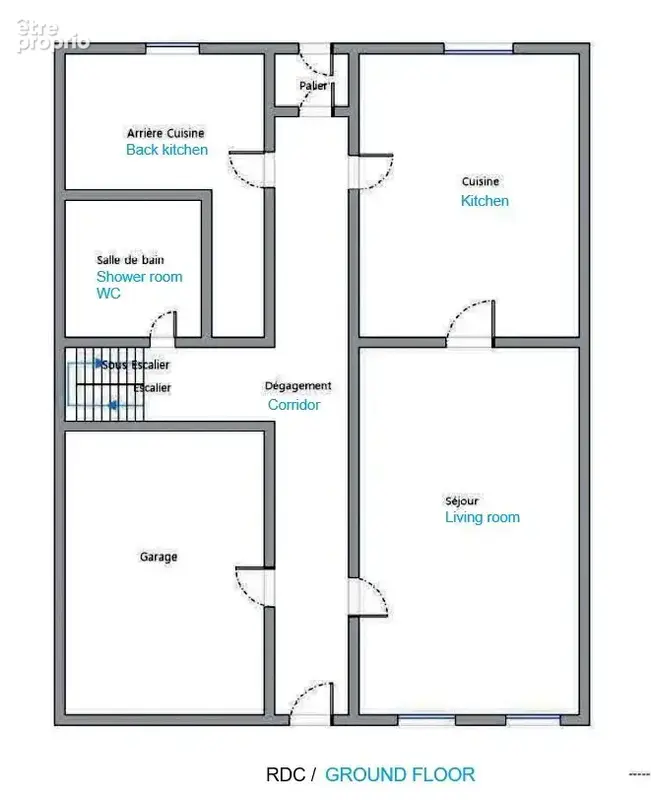 Maison beaux volumes, 191m² hab, 5 ch, garage, grand jardin acces riviere - photo 14