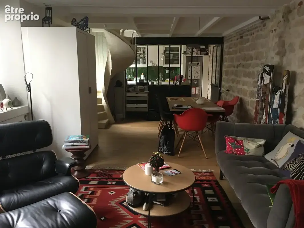 Comme une maison à Paris - Triplex d'architecte - photo 8