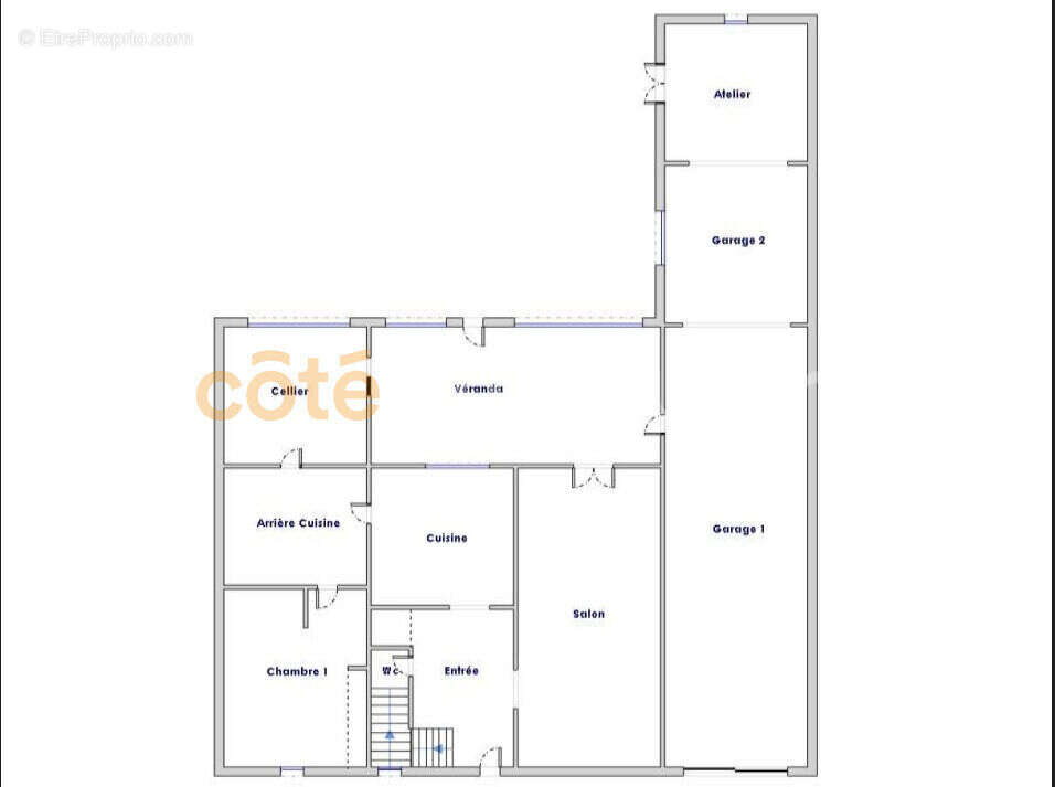 La roche-sur-yon -- maison 5 pieces -- 106 m2 -- jardin sans vis a vis -- grand garage - photo 15
