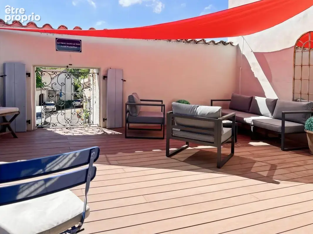 Vente authentique demeure au cœur de Marseillan avec terrasse et garage - photo 2