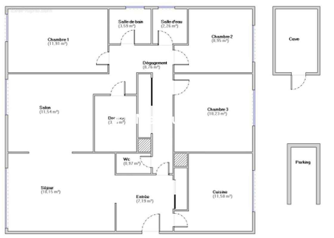 Appartement à LE PECQ
