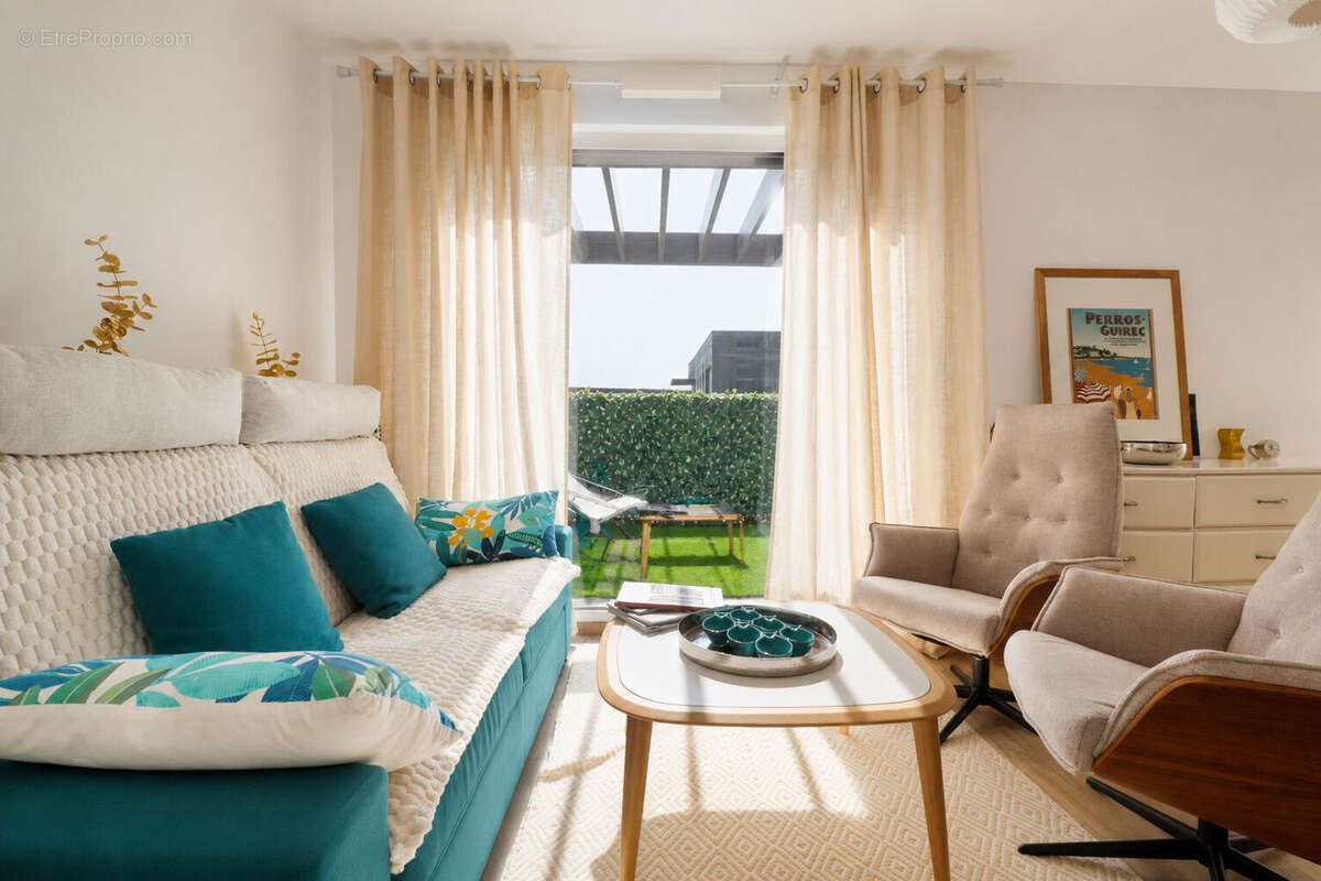 Cesson-sevigne le haut de grippe - appartement de type 2 - 1 chambre - 41,70m² - grand balcon sud-ouest - stationnement - photo 6