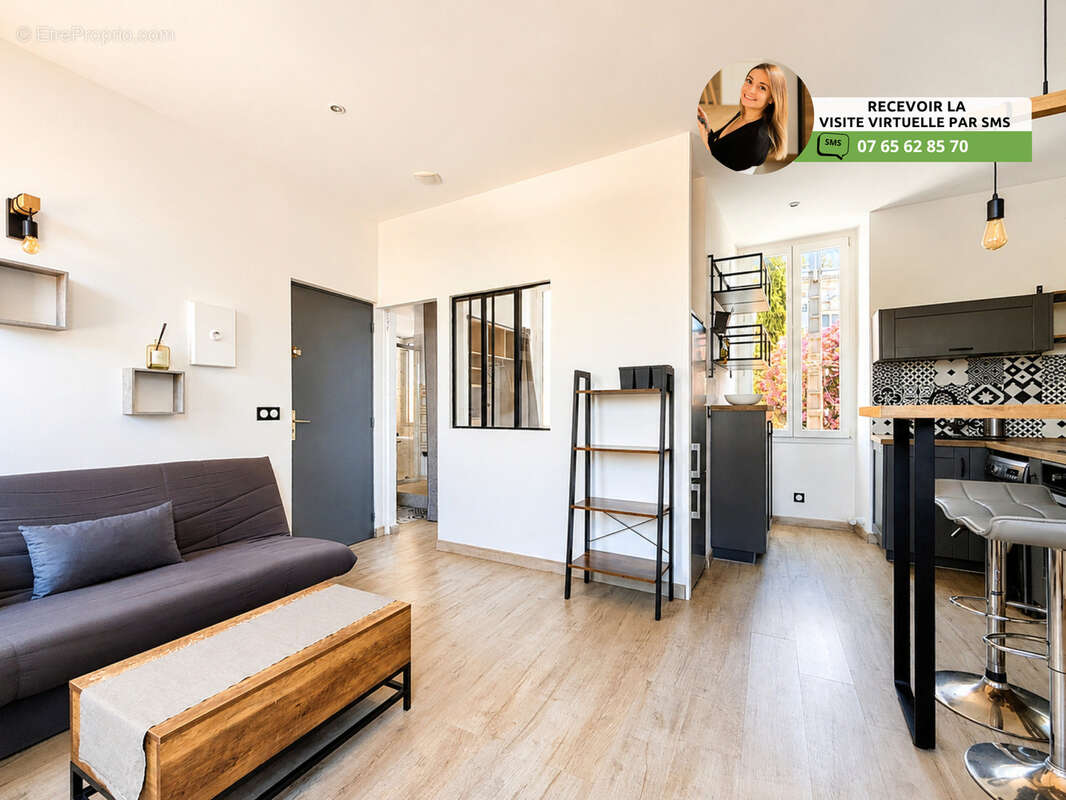 Appartement 28 m² à Cannes  - photo 4