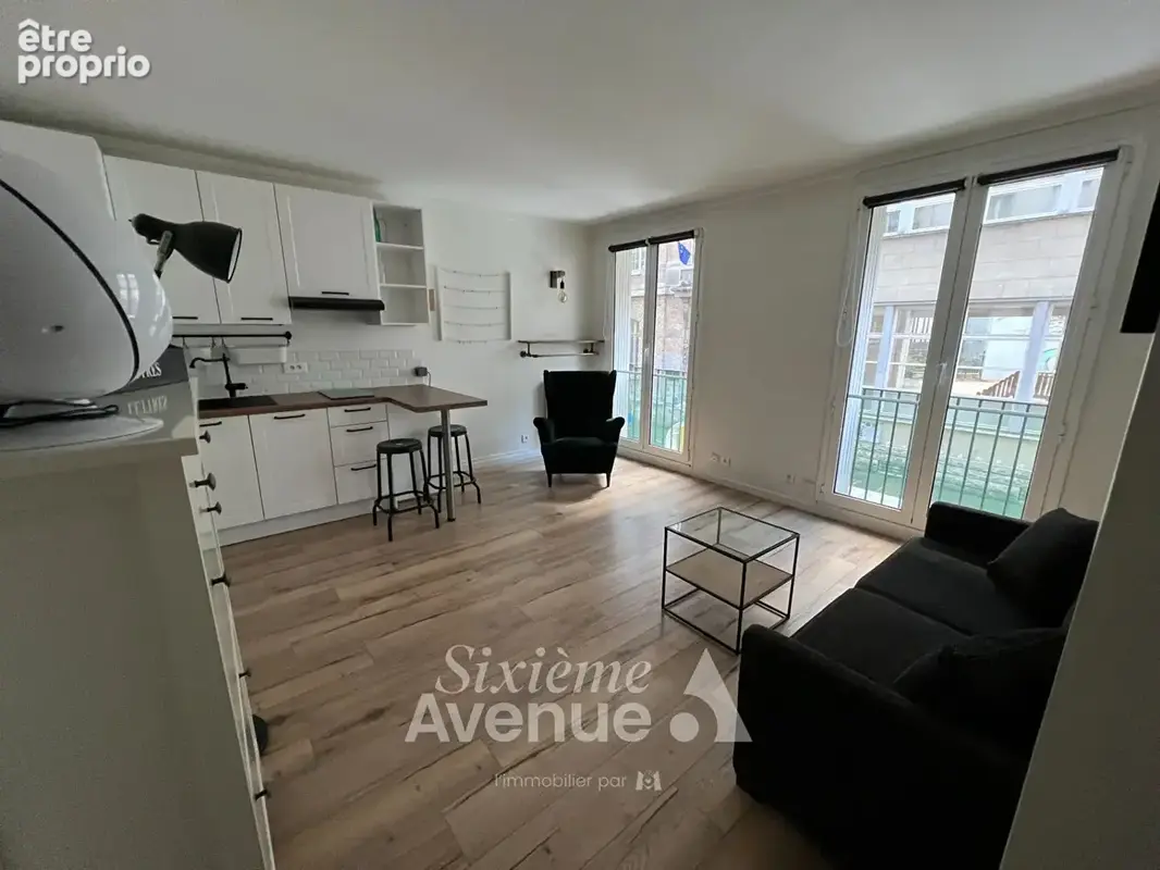 Appartement Paris 1 pièce(s) 24.22 m2 - photo 3