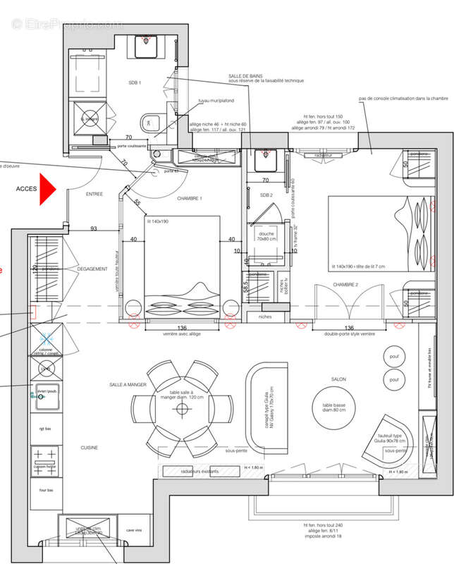 Appartement à PARIS-7E