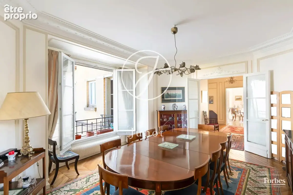 Paris 16e - AUTEUIL / MONTMORENCY - Appartement de réception et familial - 5 pièces - 152,63m² Carrez - 3 chambres - photo 10