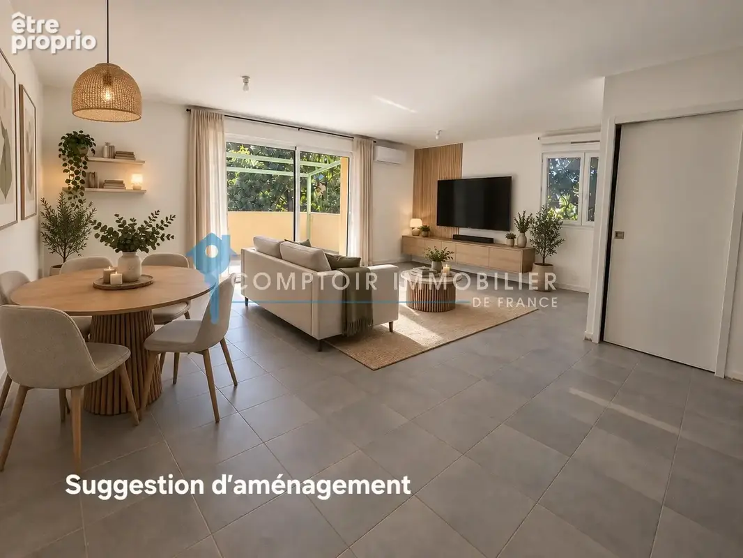 Dpt Hérault (34) Prades Le Lez, Appartement T2 de 47m2 avec terrasse, vue dégagée, expo sud, 1 stationnement - photo 5