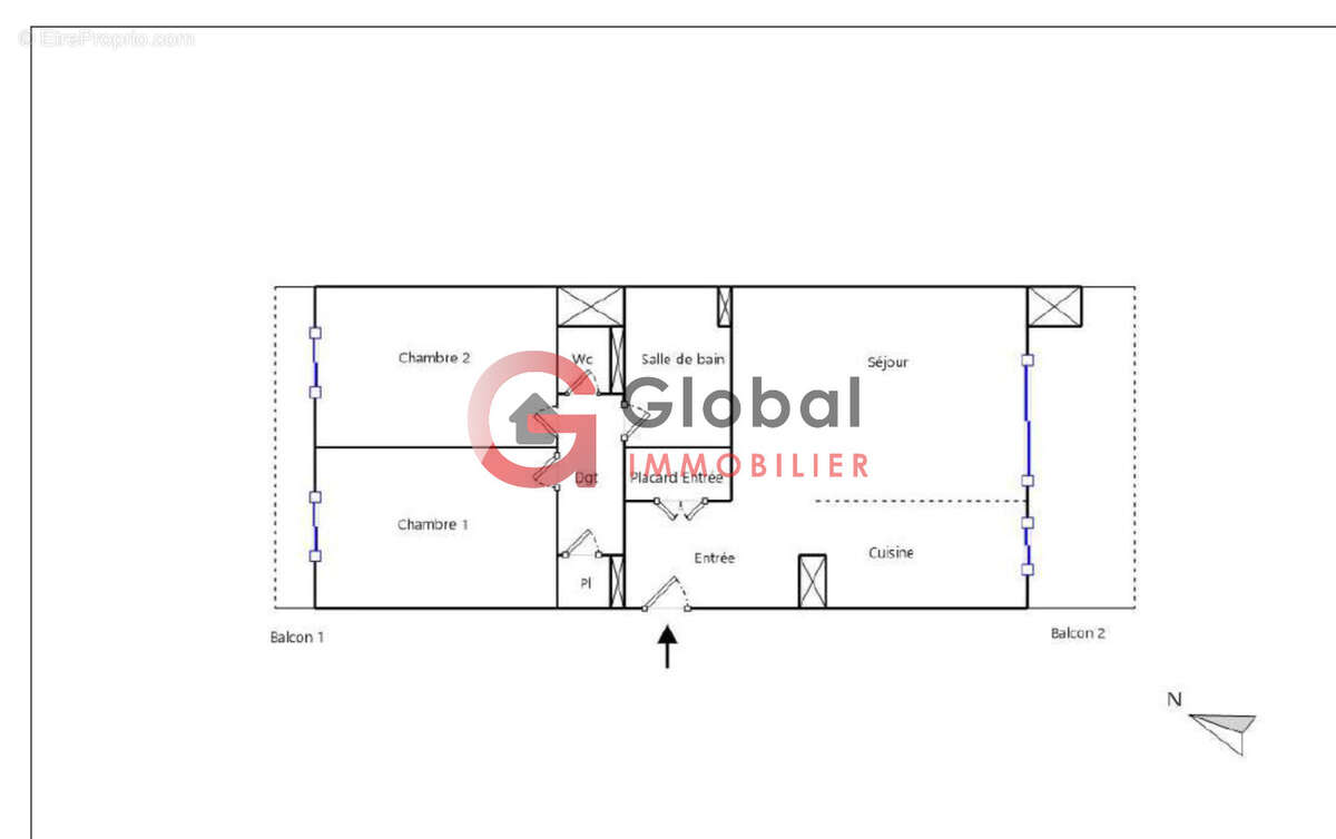 Appartement à MARSEILLE-5E