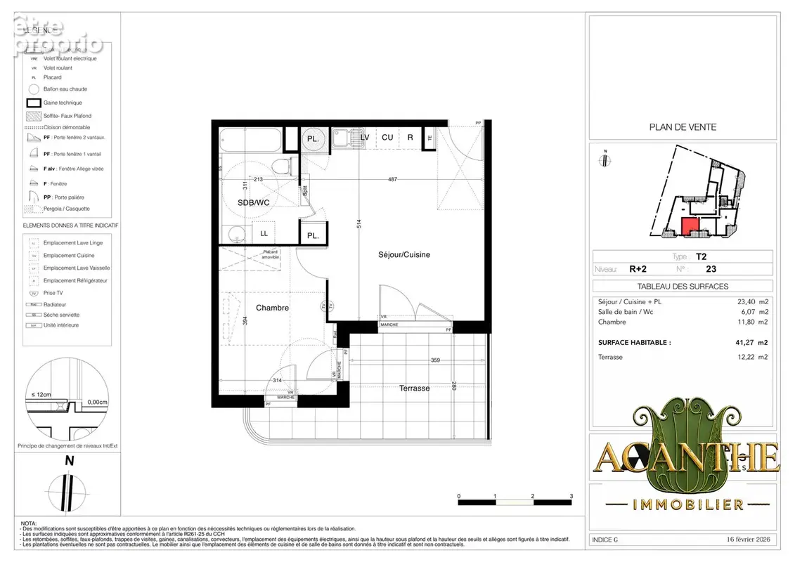 Plans appartement
