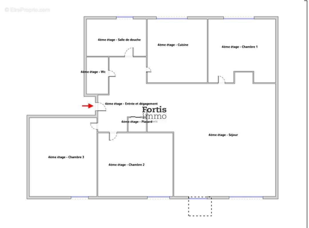 Appartement à LE BOURGET