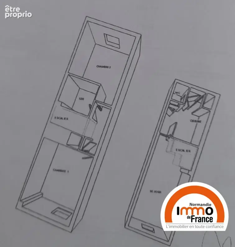 Appartement T3 Duplex avec parking - photo 13