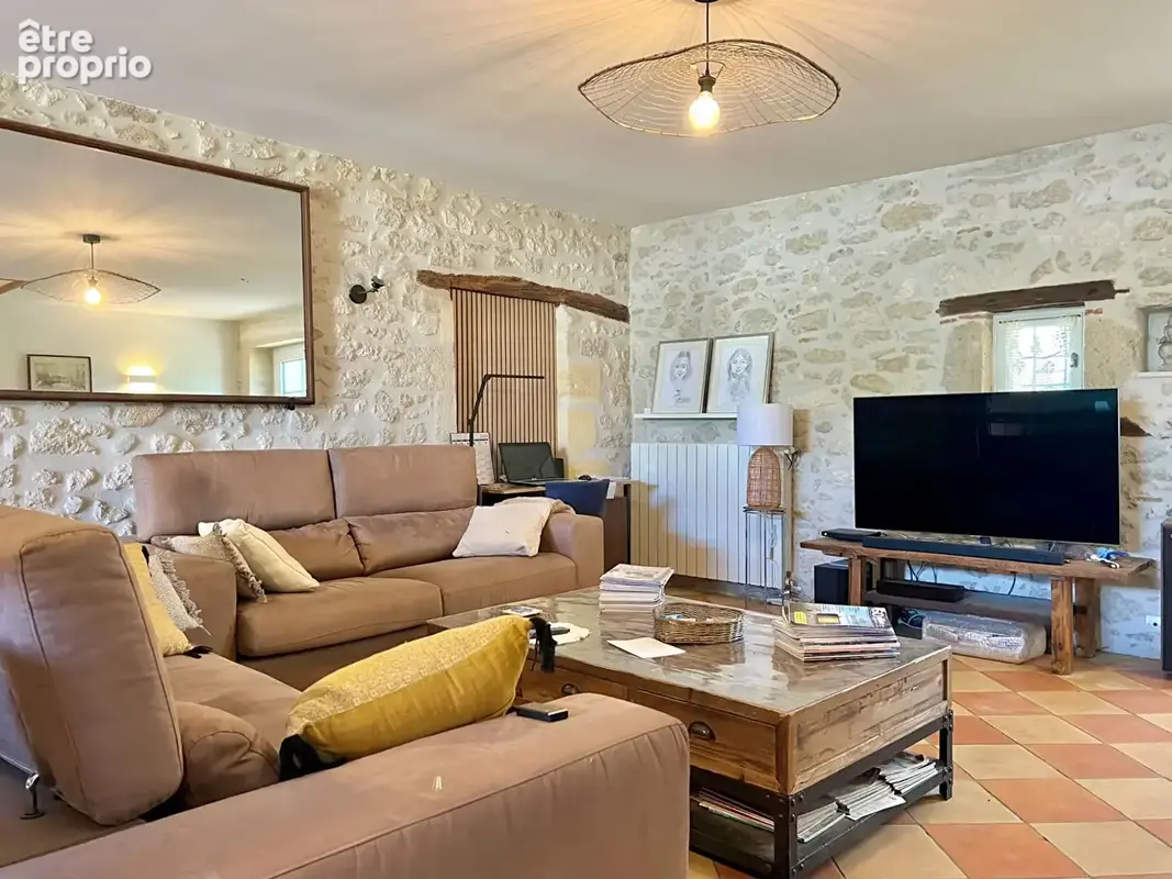 Charmante maison en pierre avec piscine - photo 5