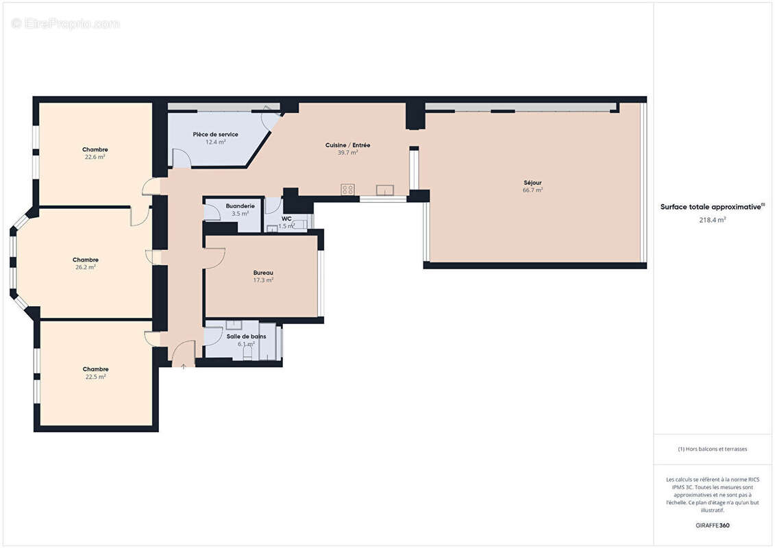 Appartement à METZ