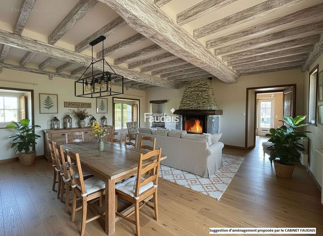 Maison 127 m² à Saint-Georges-Montcocq  - photo 3