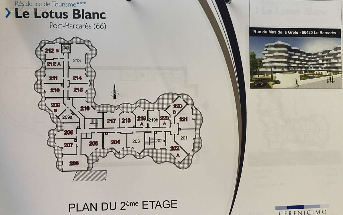 Appartement à LE BARCARES