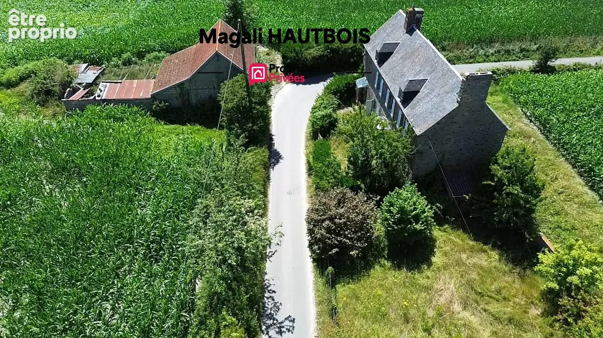 Maison en pierre à rénover et dépendances  Le Val Saint Père 6 pièce(s) 149 m2 - photo 2