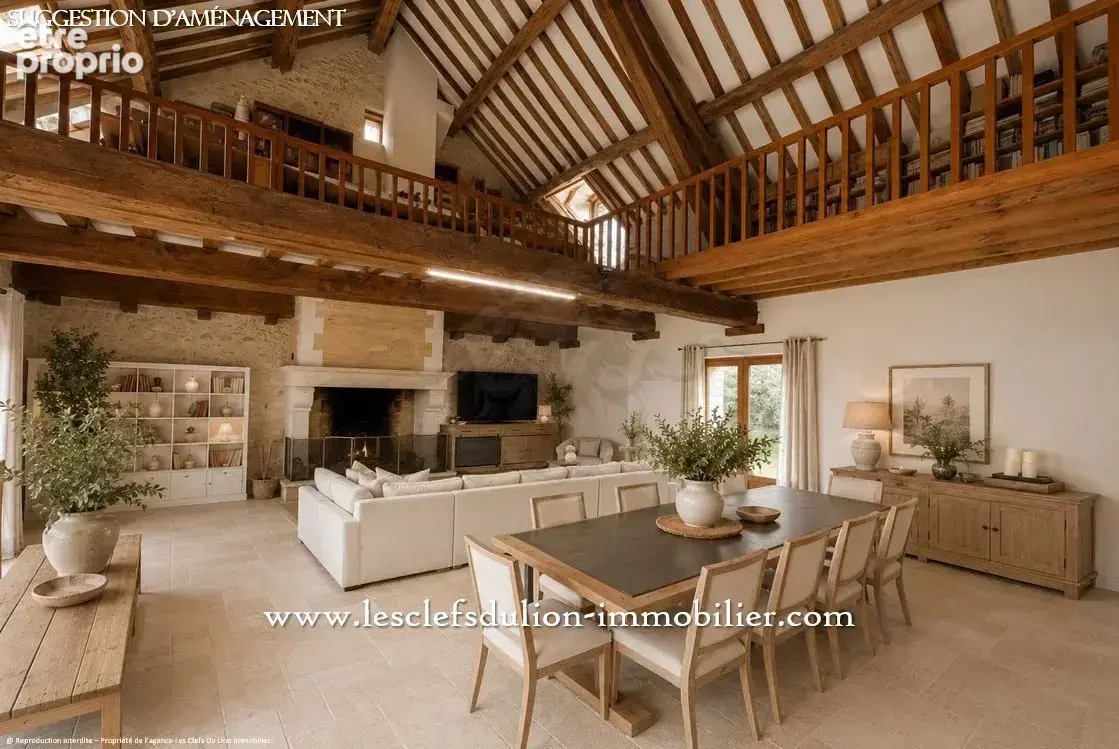 Longére de charme avec gîte et piscine - photo 7