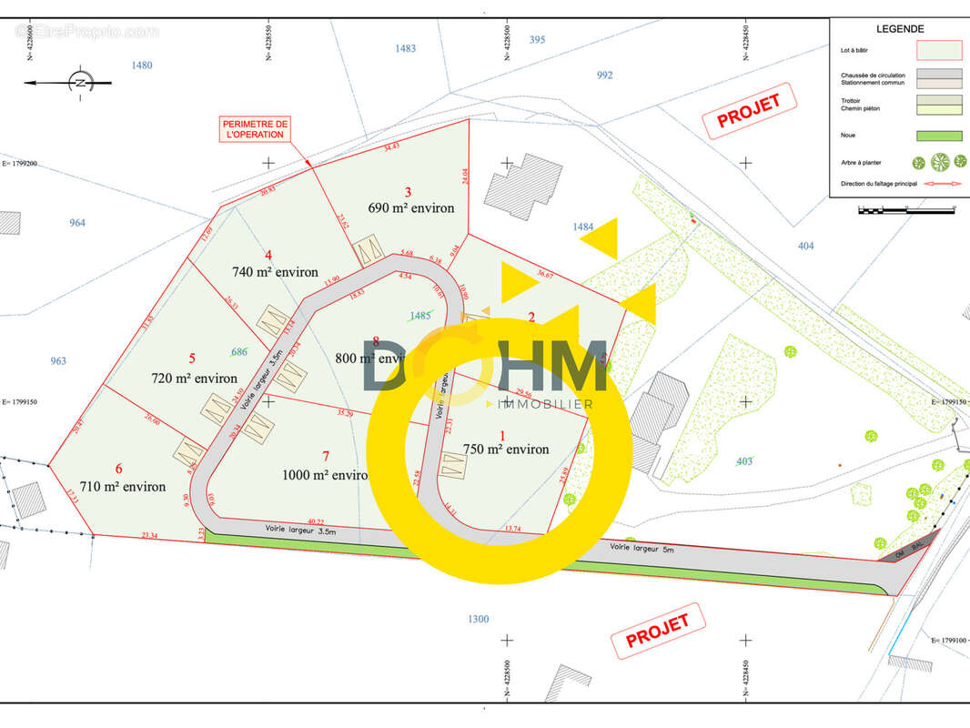 Terrain à SAINT-PAL-DE-MONS