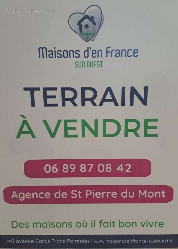 Terrain à bâtir de 465 m² à SAINT-AVIT (40) - photo 2
