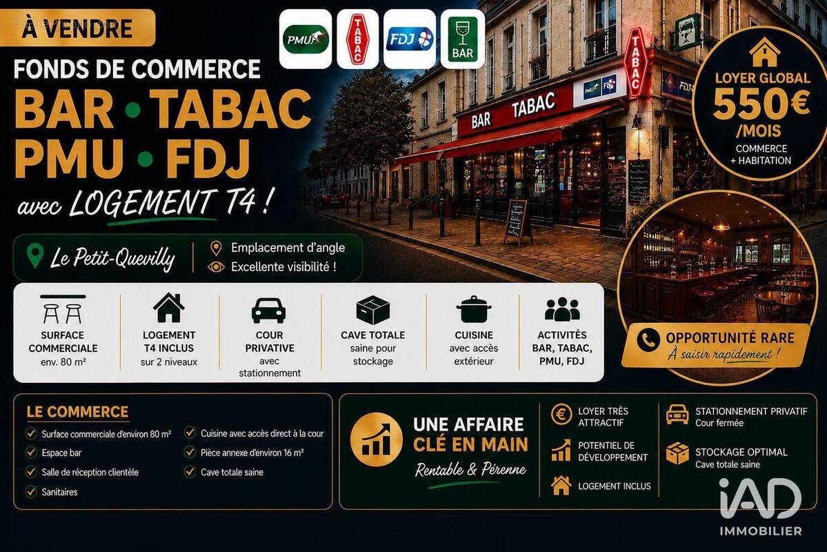 Photo 1 - Commerce à LE PETIT-QUEVILLY