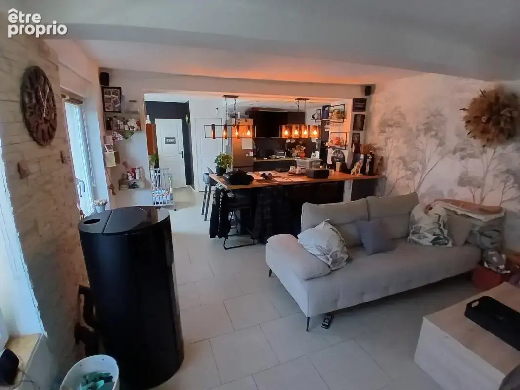 Maison mitoyenne 86 m2, 3 chambres, terrasse et garage - photo 3