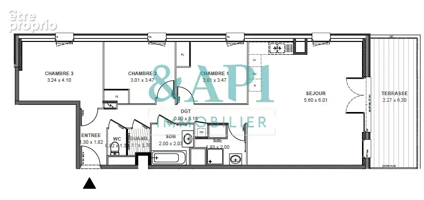 Thonon-Les-Bains : Appartement 4 pièces - photo 2