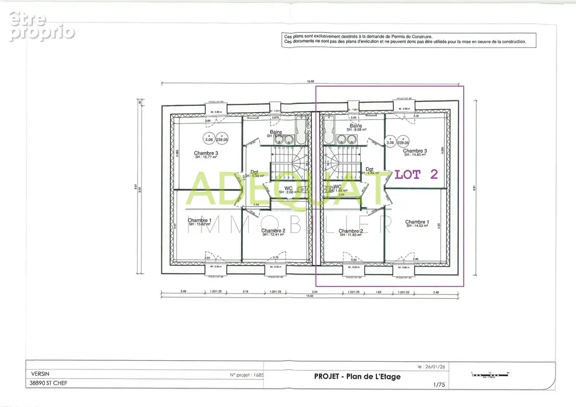 Appartement en duplex a creer dans une grange - photo 8