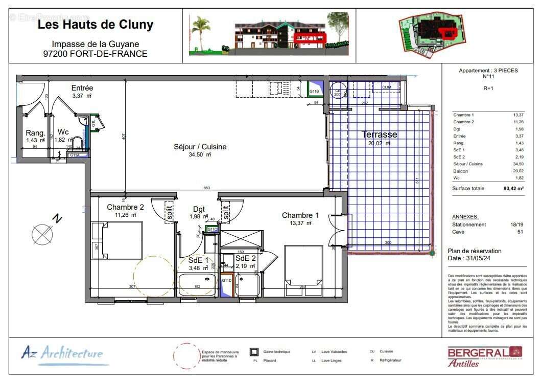 Appartement à FORT-DE-FRANCE