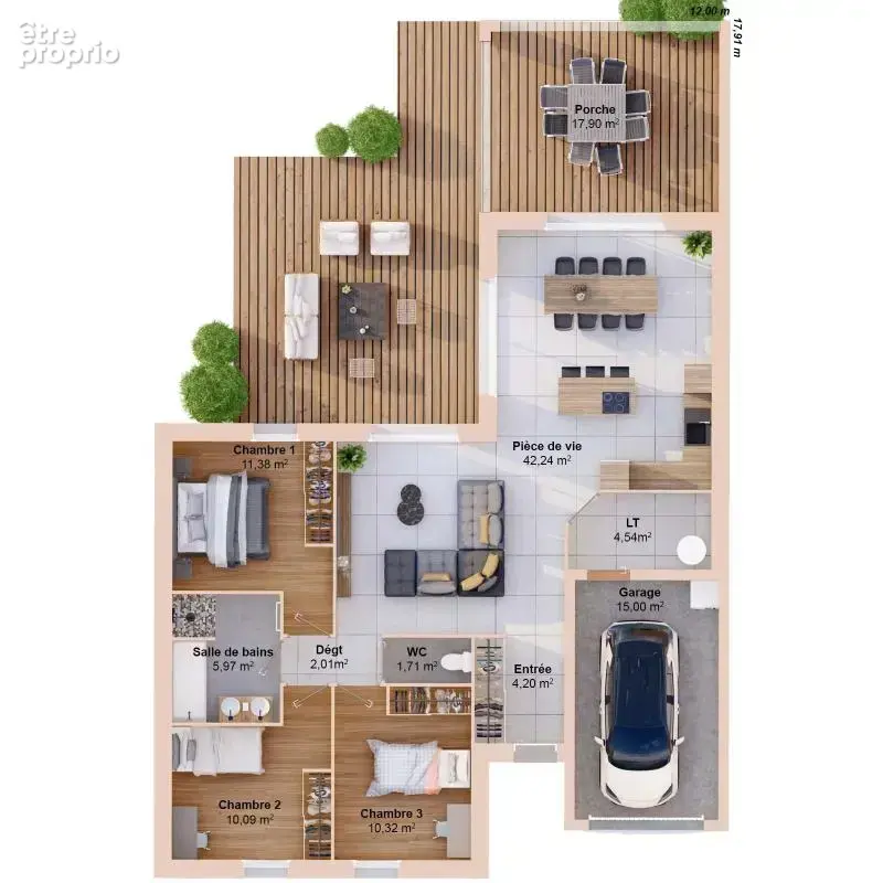 Maison 5 pièces 92 m2 - photo 7