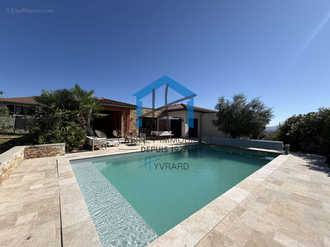 Saint-chamond   secteur prisé de chavanne villa de 175 m2 avec piscine - photo 2