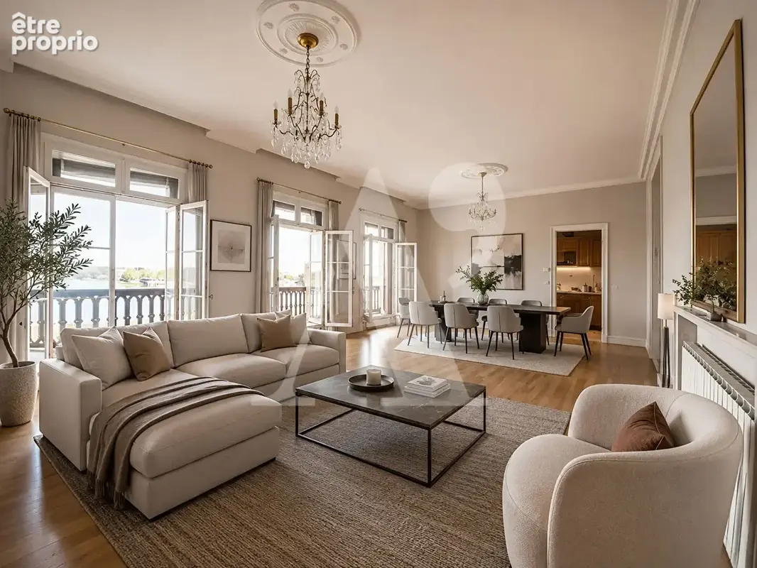 ARCHITECTURE AVEC VUE - 1800 - Appartement traversant avec ascenseur - photo 4