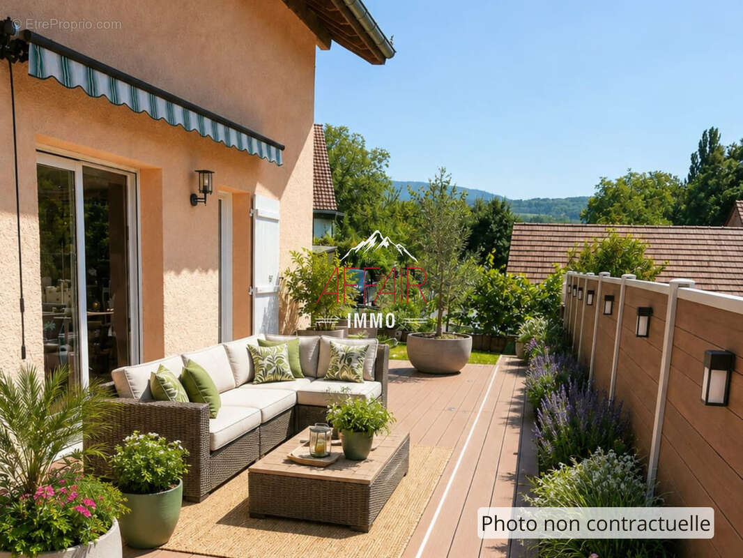 Maison mitoyenne avec garage (74580) viry - photo 3