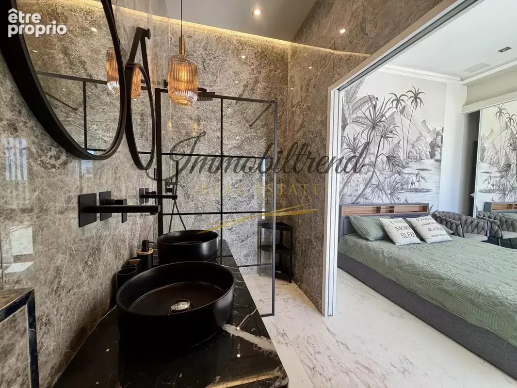 Villa de luxe contemporaine vue mer panoramique – proche monaco – terrasses et piscine - photo 19