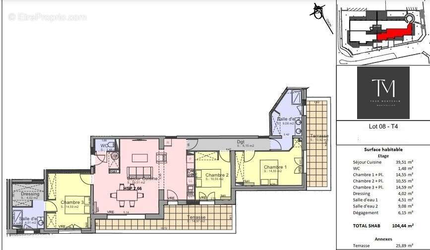 Appartement à MONTPELLIER