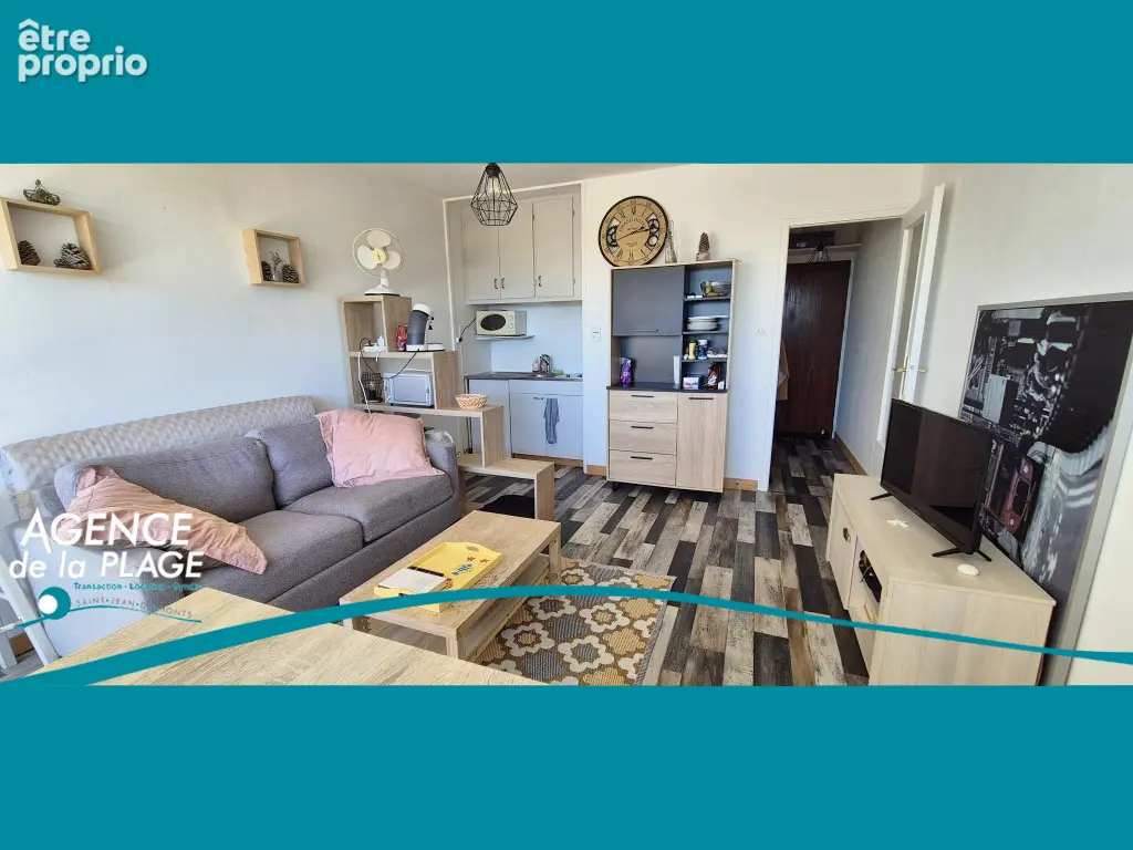 Appartement St Jean De Monts 1 pièce(s) 25.19 m2 - photo 3