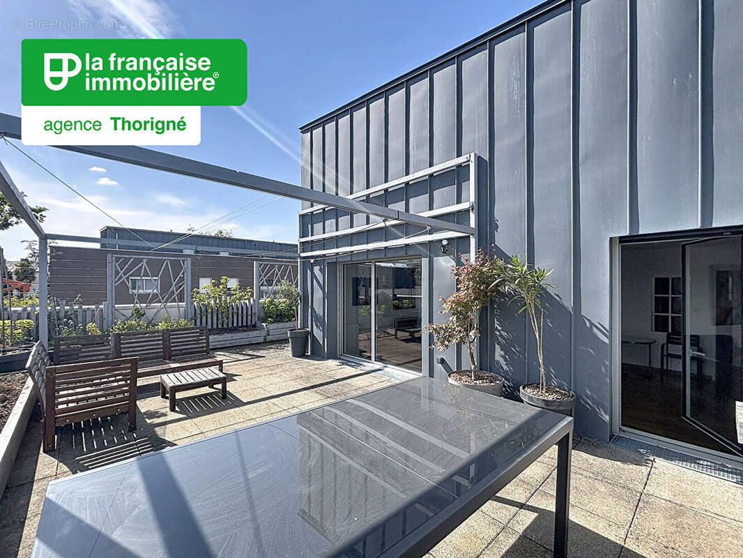 Appartement dernier étage avec grande terrasse de 67m² -  Acigné - photo 1