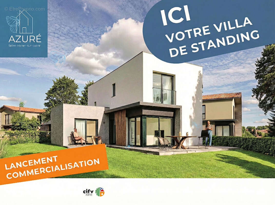 Villa de standing Azuré - 123 m² - Saint-Victor-sur-Loire - Site Natura 2000" ref 721 - photo 2