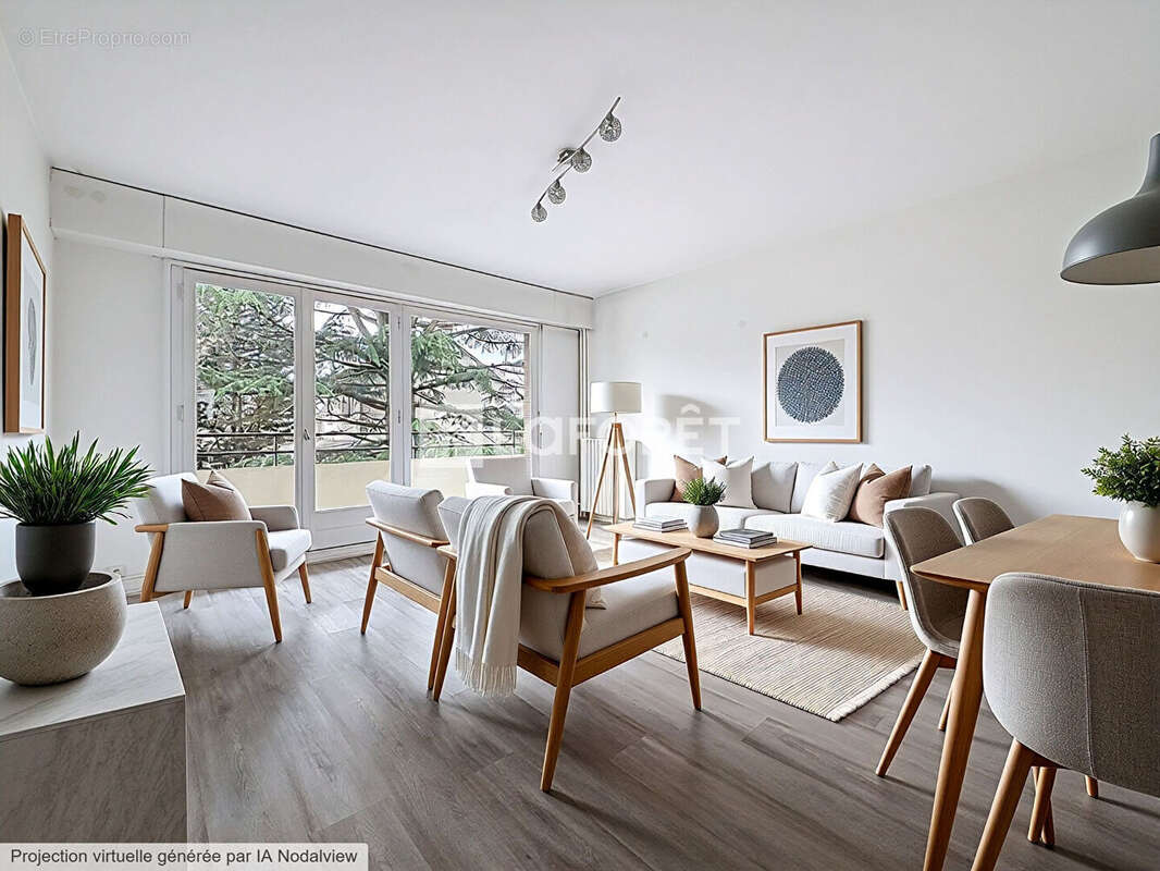 Deuil-la-Barre : spacieux 3 pièces de 71.55 m² - photo 3