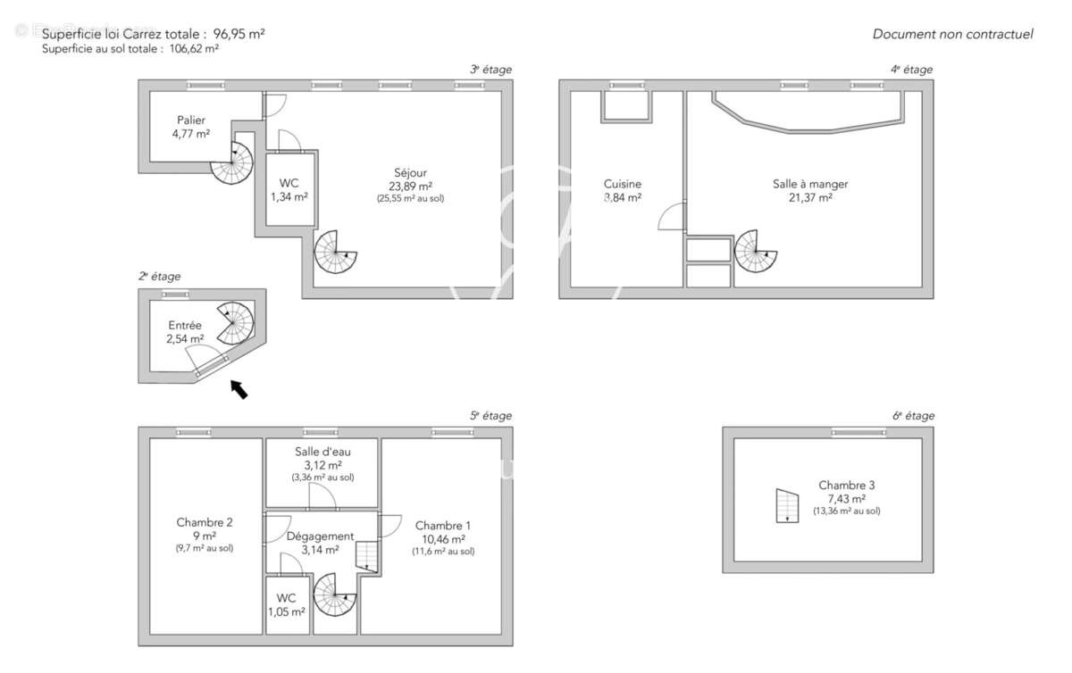 Appartement à PARIS-5E