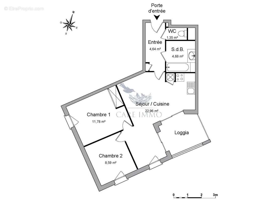 Appartement à FRANCHEVILLE